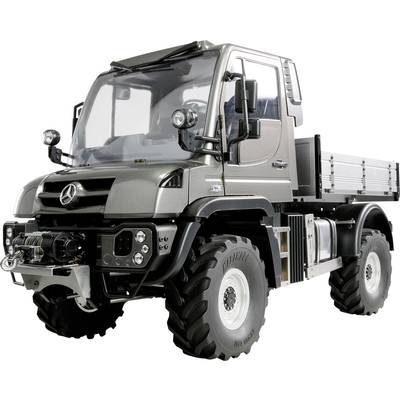 Amewi G836E Tracteur Télécommandé Avec Camion Bas Amovible 1:24 - Effets Lumière Son Pour Enfants Dès 8 Ans