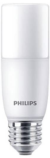 Une ampoule LED blanche de marque Philips avec culot E27.