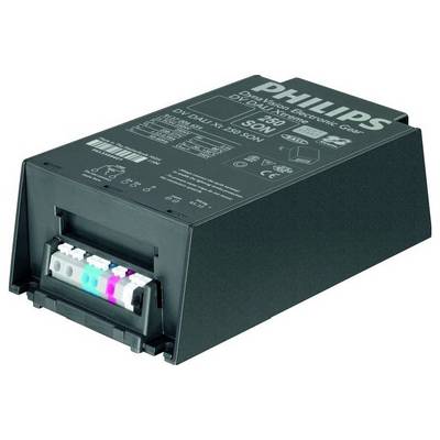 Ballast électronique Philips multiports, utilisé pour le contrôle et la régulation des sources lumineuses.