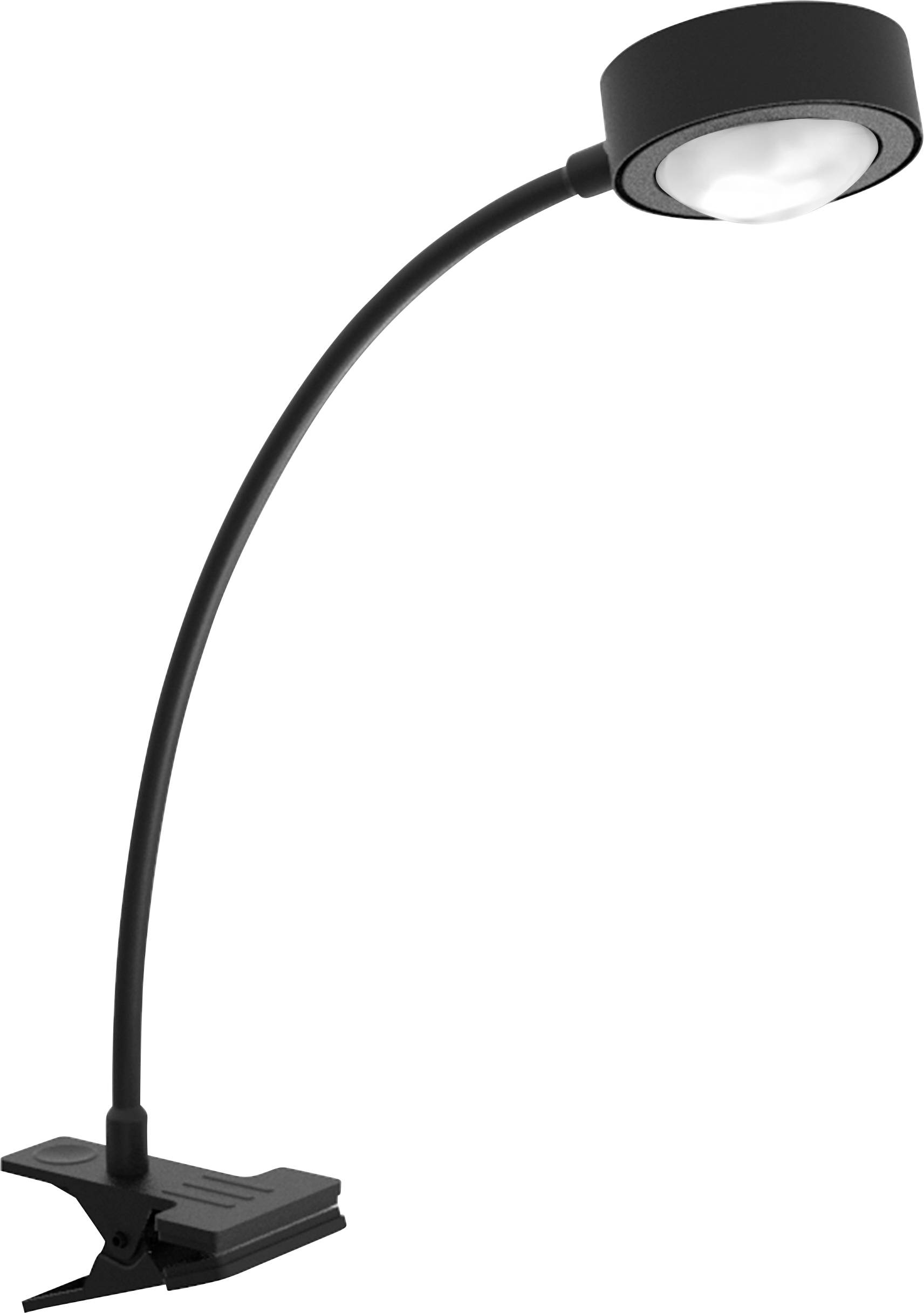 LightMe LM85853 LM85853 Lampe LED à pince LED GX53 5 W noir