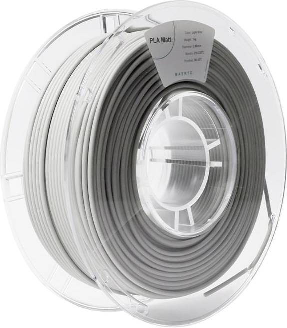 Maertz PMMA-1012-010 PMMA-1012-010 Filament PLA mat mat 2.85 mm 1000 g gris clair 1 pc(s)