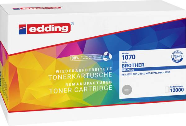 Edding Tambour remplace Brother DR-2400 compatible  couleur 12000 pages EDD-1070 18-1070