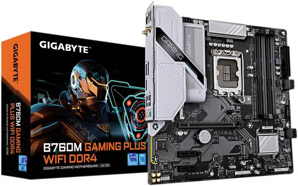 Gigabyte B760M G P WIFI DDR4 Carte mère Socket (PC) Intel® 1700 Facteur de forme (détails) Micro-ATX Chipset de la carte mère Intel® B760