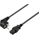 Sygonix SY-6733072 appareils IEC Câble de raccordement noir 2 m verrouillable
