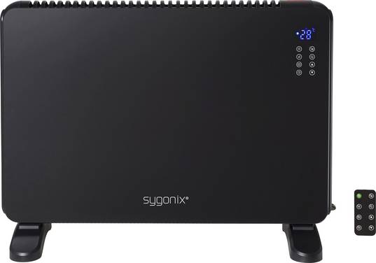 Sygonix SY-6735640 Radiateur   20 m² noir