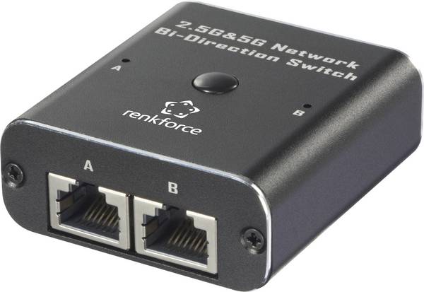 Renkforce RF-6736628 RF-EW-700 Switch réseau RJ45 2 ports 5 GBit/s alimentation USB