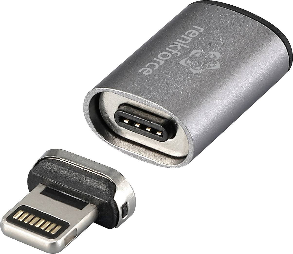 Renkforce RF-6736696 USB-C to Lightning Adapter Magnetic Connector