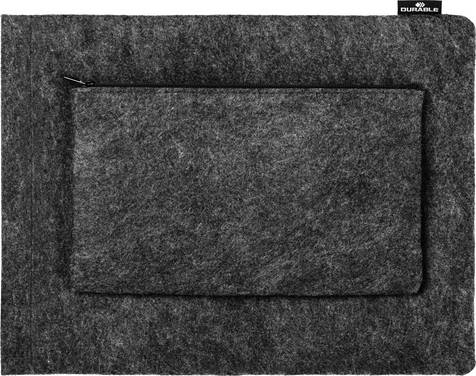 Durable Housse pour ordinateur portable MultiBag EFFECT Dimension maximale: 33,0 cm (13")  anthracite, gris