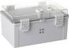 TRU COMPONENTS TC-PSC-20x30x16 Armoire de commande 200 x 300 x 160 ABS, Polycarbonate gris clair 1 pc(s)