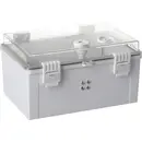 TRU COMPONENTS TC-PSC-20x30x16 Armoire de commande 200 x 300 x 160 ABS, Polycarbonate gris clair 1 pc(s)