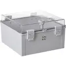 TRU COMPONENTS TC-PSC-30x30x18 Armoire de commande 300 x 300 x 180 ABS, Polycarbonate gris clair 1 pc(s)