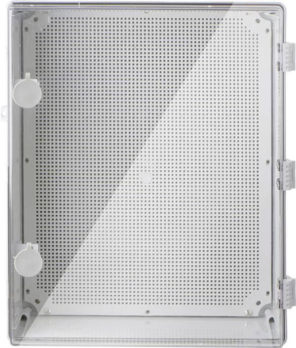 TRU COMPONENTS TC-PSC-40x50x20 Armoire de commande 400 x 500 x 200 ABS, Polycarbonate gris clair 1 pc(s)