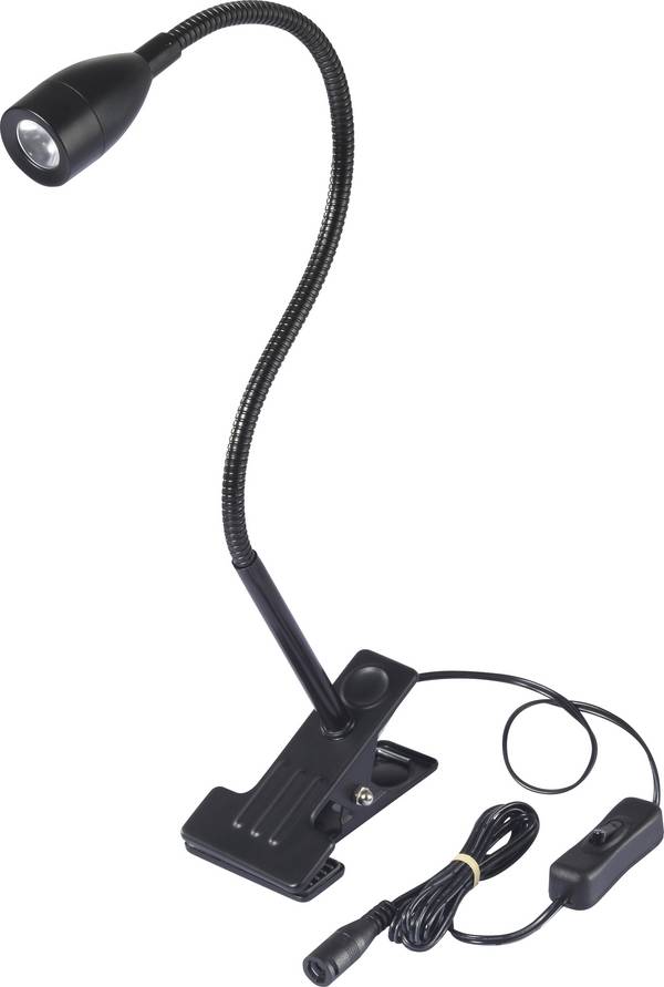 Sygonix  SY-6737554 Lampe à LED de table LED   3.5 W noir