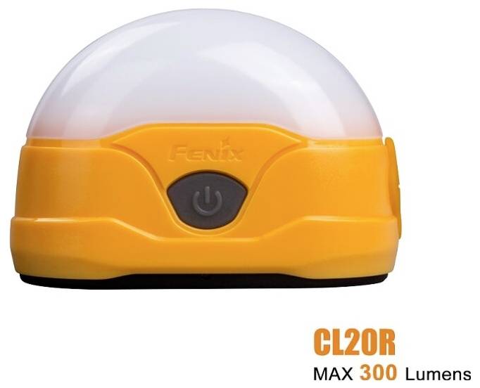 Fenix Light FECL20R CL20R LED Lampe de camping 300 lm batteries Li-ions 91 g orange