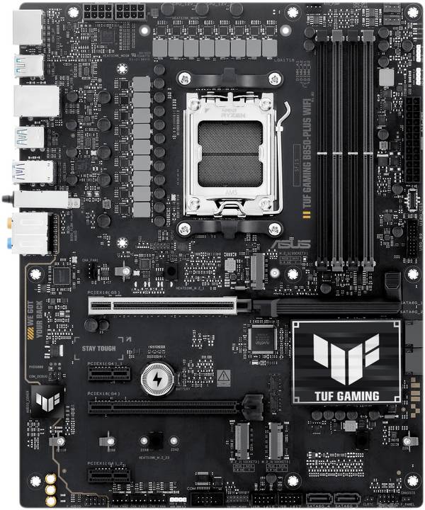 Asus TUF B850-PLUS Carte mère Socket (PC) AMD® AM5 Facteur de forme (détails) ATX Chipset de la carte mère AMD® B850
