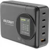 VOLTCRAFT UC-4C1A240W01 Chargeur USB 240 W 4x USB-C®, 1x USB-A Power Delivery 3.0 noir GaN, USB Power Delivery (USB-PD), chargeur rapide