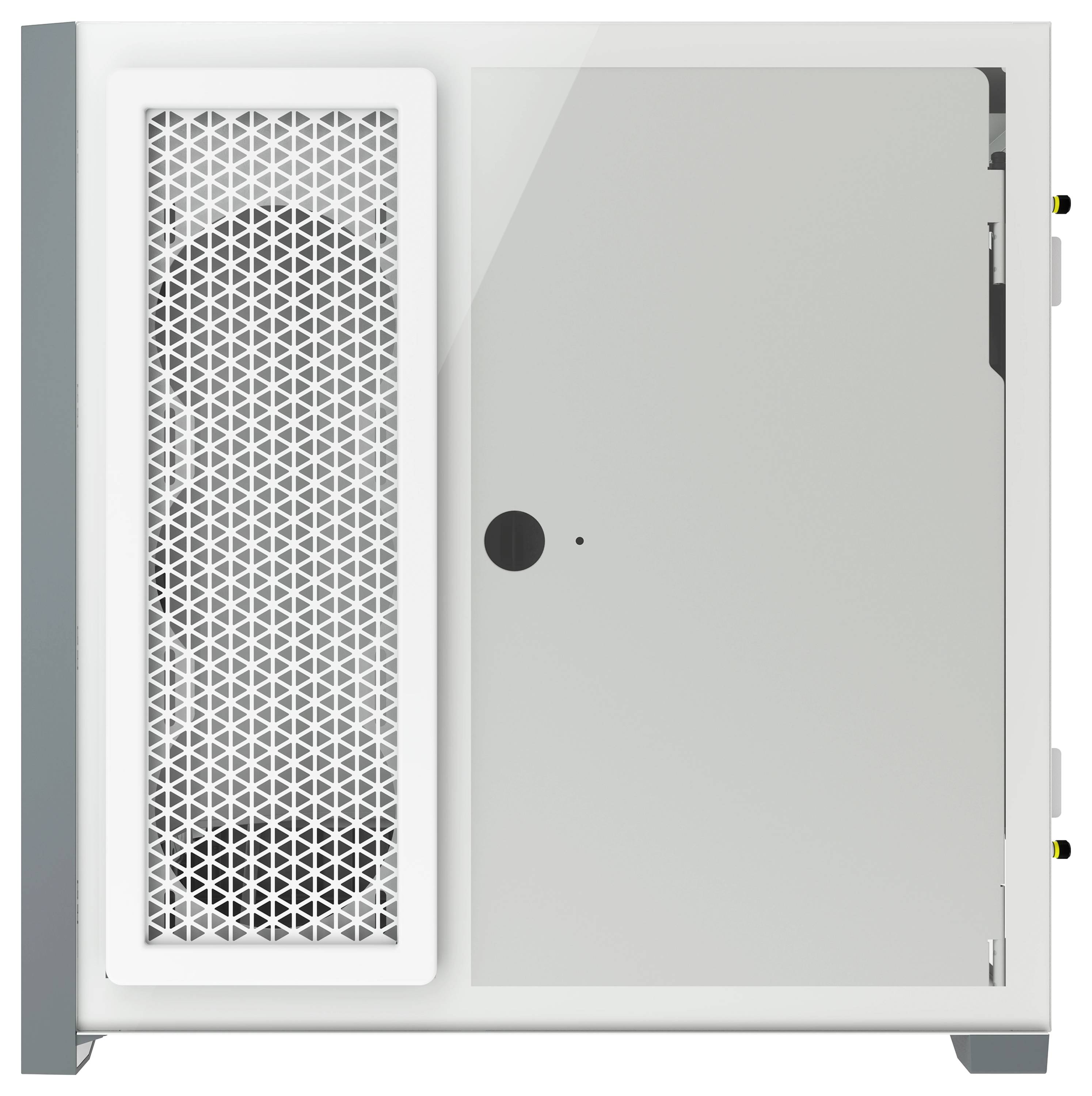 Corsair iCUE 5000X RGB, Midi Tower, PC, Blanc, ATX, EATX, ITX, micro ATX, Mini-ITX, Plastique, Acier, Verre trempé, Gami-8