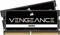 Deux barrettes de RAM DDR5 Corsair Vengeance au design noir et à l'inscription blanche, optimisées pour des performances élevées dans les ordinateurs.