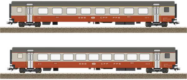 TRIX H0 23691 set de voitures de voyageurs H0 Swiss Extr.