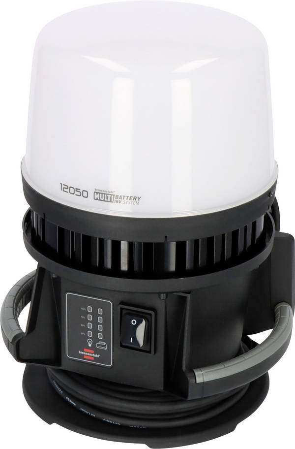 Brennenstuhl 1173702003 12052 MH LED Projecteur CEE: E (A - G) à batterie, sur secteur (en option)  12000 lm Nombre d’accus fournis 0