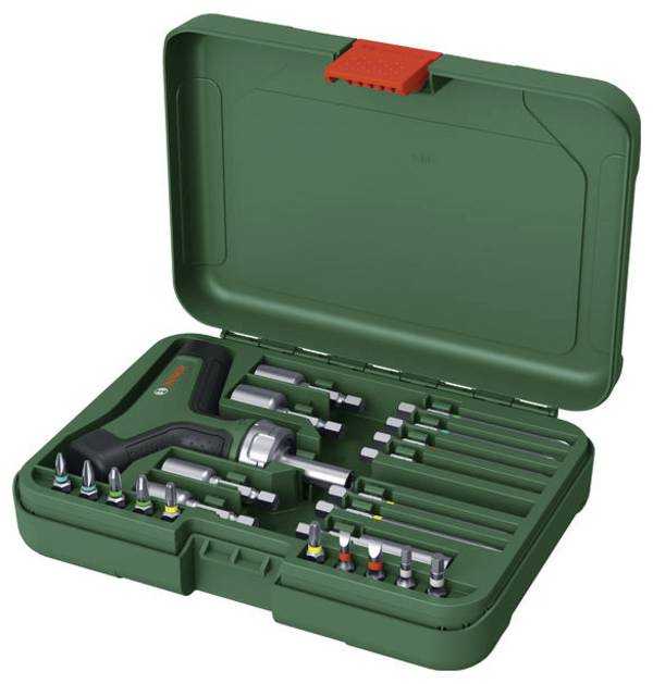 Bosch Home and Garden 1600A02Z9T  Tournevis à cliquet et embout