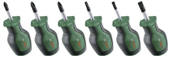 Bosch Home and Garden 1600A032UK  Jeu de tournevis