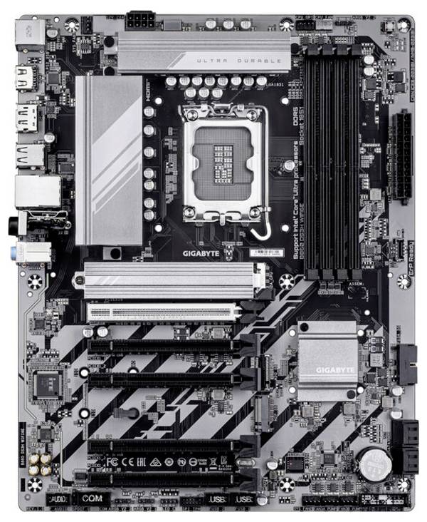 Gigabyte B860 DS3H WIFI6E Carte mère Socket (PC) Intel® LGA 1851 Facteur de forme (détails) ATX Chipset de la carte mère Intel® B860