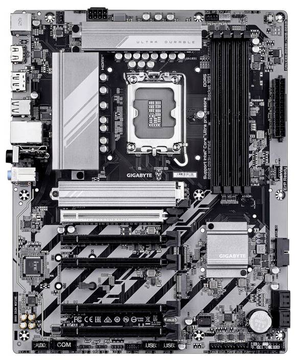 Gigabyte B860 DS3H WIFI6E Carte mère Socket (PC) Intel® LGA 1851 Facteur de forme (détails) ATX Chipset de la carte mère-0