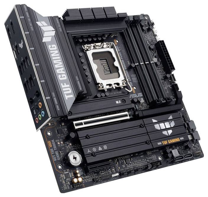 Asus TUF GAMING B860M-PLUS WIFI Carte mère Socket (PC) Intel® LGA 1851 Facteur de forme (détails) Micro-ATX Chipset de l-1