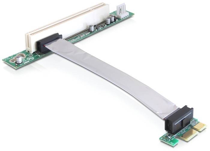 Delock 41857 Carte Riser PCI-Express PCIe-1