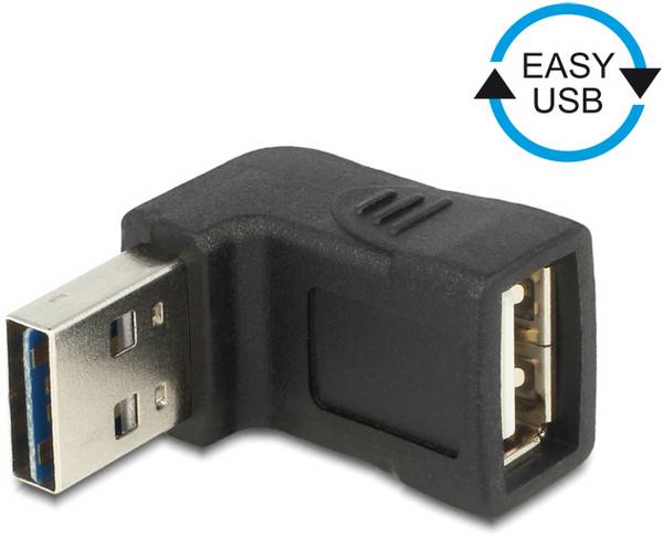 Delock USB 2.0 Adaptateur [1x USB 2.0 type A mâle - 1x USB 2.0 type A femelle] 65521 0 mm