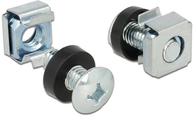 Delock 42420 19 pouces Accessoire de montage noir-0