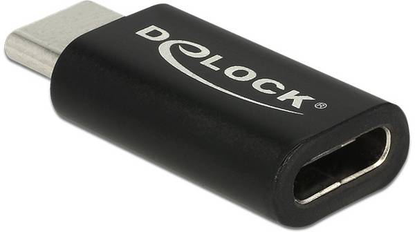 Delock USB 2.0 Adaptateur [1x USB 3.1 mâle A - 1x USB-C® 3.1 femelle] 65697