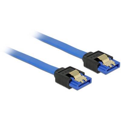Delock disque dur Câble de raccordement 20 cm noir, bleu-0