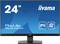 Moniteur 24 pouces 'Iiyama ProLite XU2491H' avec écran IPS et résolution Full HD, sur socle noir.