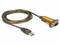 Câble adaptateur USB vers série, permet de connecter des périphériques avec port série à un port USB d'ordinateur, pour le transfert de données ou la connexion de périphériques.
