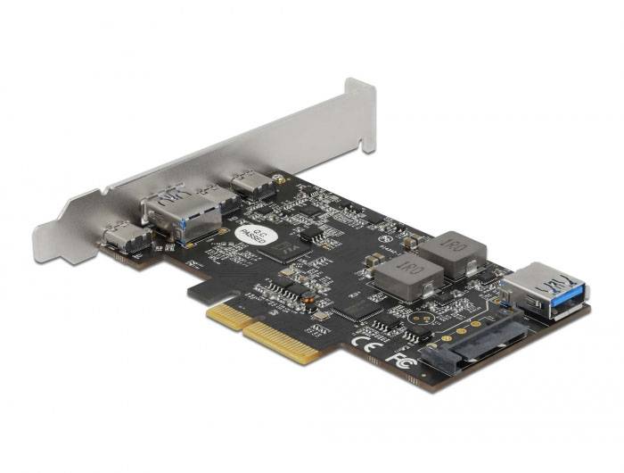 Delock 90060 Carte PCI-Express USB 3.1 (2è gén.) PCIe-2