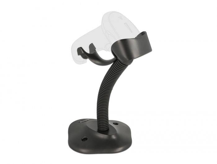 Delock 90555 Support de lecteur de code-barres noir-1