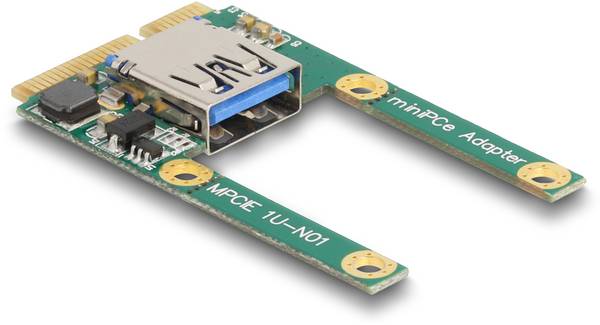 Delock 80039  Carte PCI-Express USB 2.0 Mini-PCI-Express