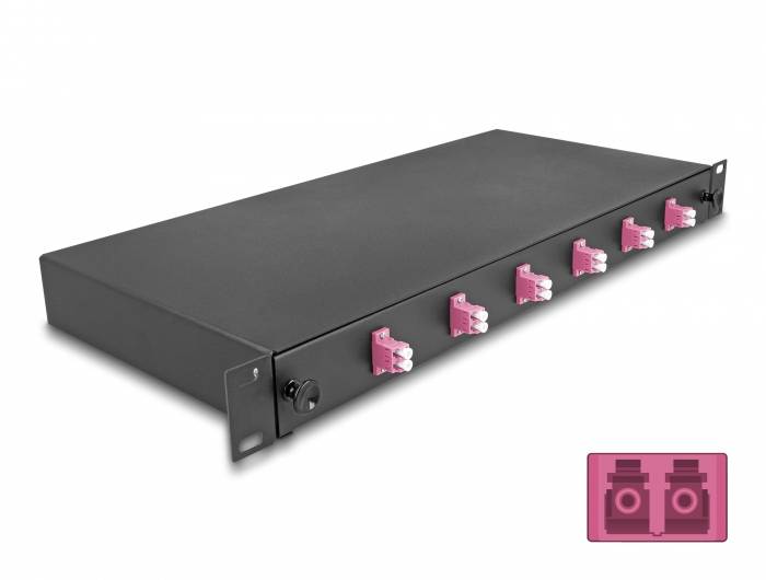 Delock 66999 Boîte à épissures FO Fibre optique 1 UH-0