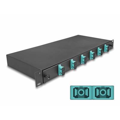 Delock 67001 Boîte à épissures FO Fibre optique 1 UH-0
