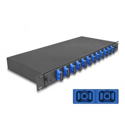 Delock 67006 Boîte à épissures FO Fibre optique 1 UH-0
