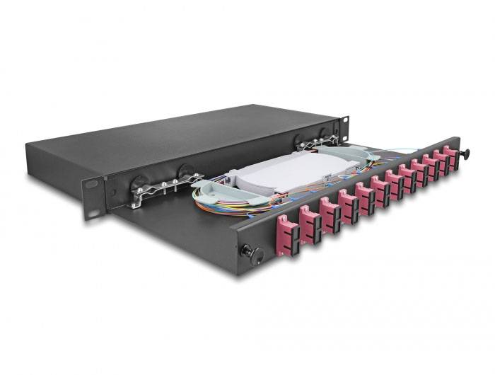 Delock 67008 Boîte à épissures FO Fibre optique 1 UH-2