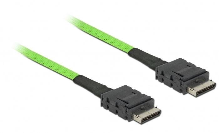 Delock disque dur Câble de raccordement [1x fiche mâle - 1x fiche mâle] 1 m noir-1