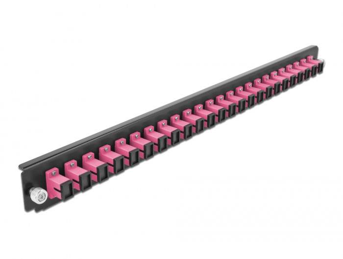Delock 43355 Cache frontal à fibre optique 1 UH-0