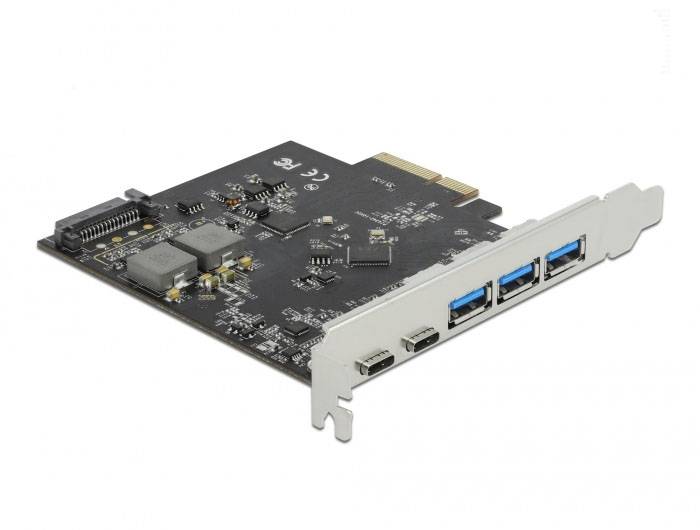 Delock 89064 Carte PCI-Express USB 3.1 (2è gén.) PCIe-1