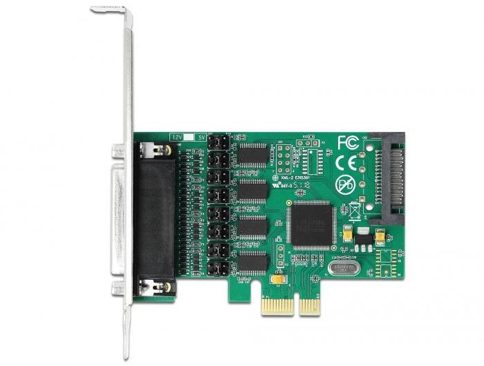 Delock 89938 Carte PCI-Express RS232 PCIe-1