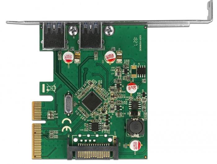 Delock 90298 Carte PCI-Express USB 3.1 (Gen 1) PCIe-4