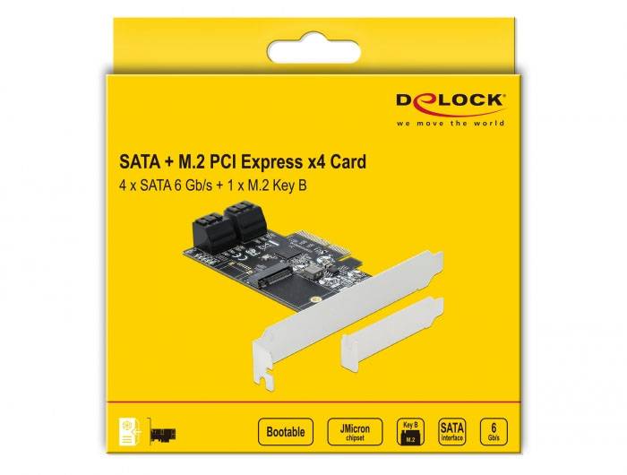Delock 90396 Carte PCI-Express M.2, SATA PCIe-5