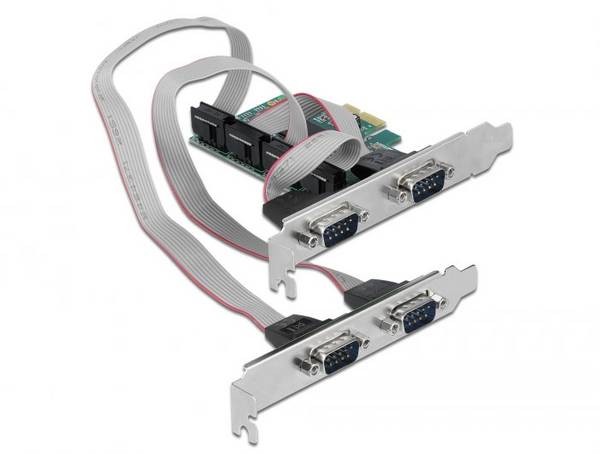 Delock 90410  Carte PCI-Express RS232 PCIe